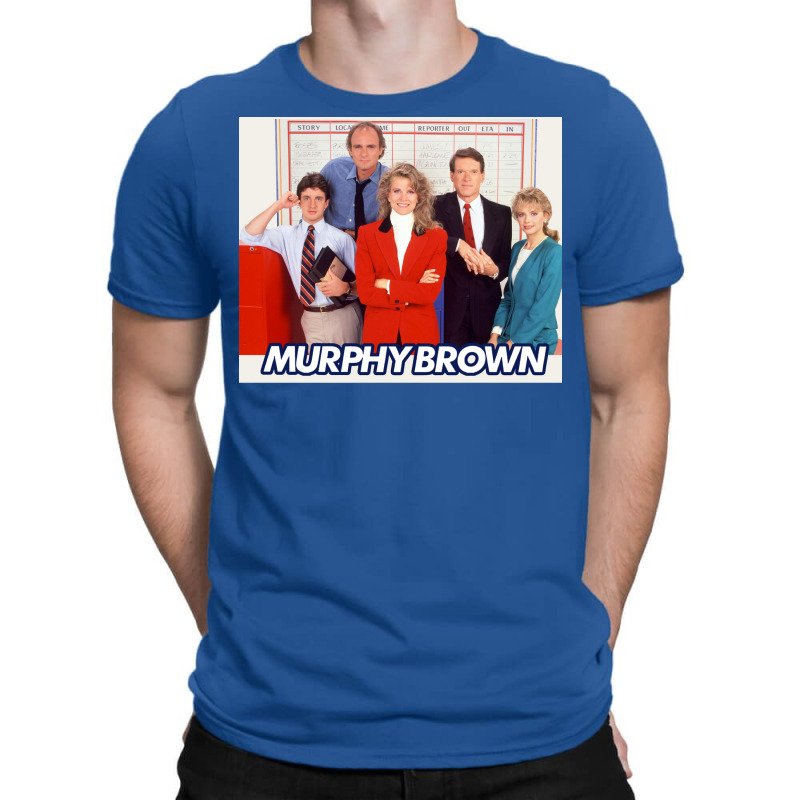 Murphy Brown 90s Tv Show Poster Tumblr T-Shirt by gabyorn2 | Artistshot