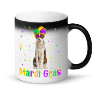 Funny Oriental Cat Mardi Gras Meowdi Gras Kitten Mask T Shirt Magic Mug | Artistshot