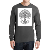 Yggdrasil The Tree Of Life  Nostalgia 70s Long Sleeve Shirts | Artistshot