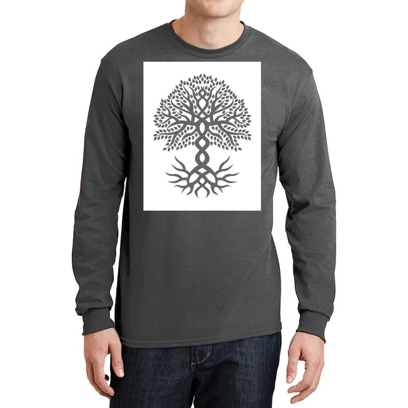 Yggdrasil The Tree Of Life  Nostalgia 70s Long Sleeve Shirts by cuestapinnb | Artistshot