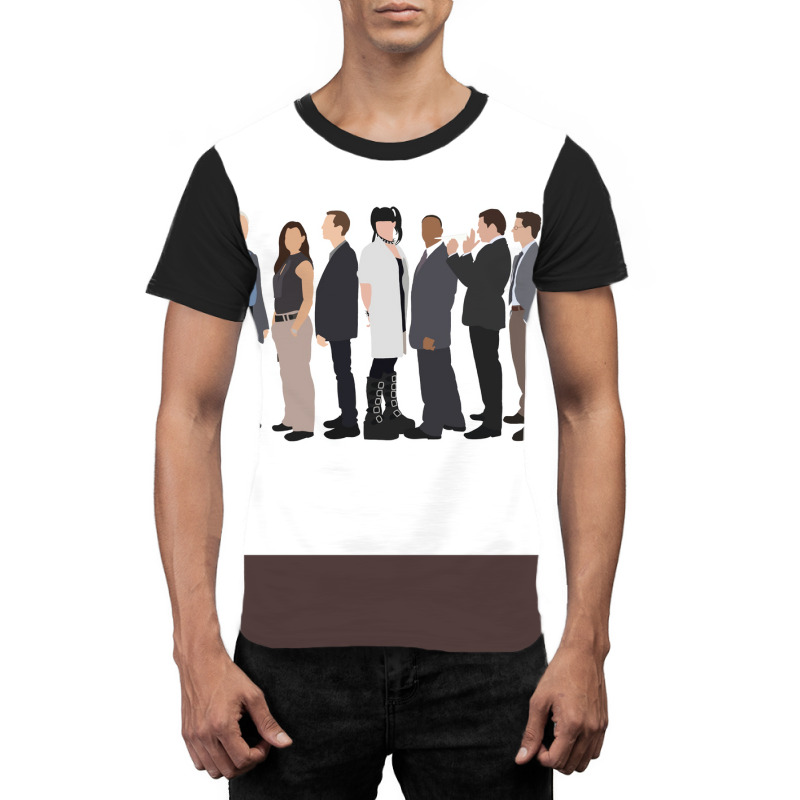 Ncis Cast Drawing Poster Music Graphic T-shirt by ferrarperishc | Artistshot