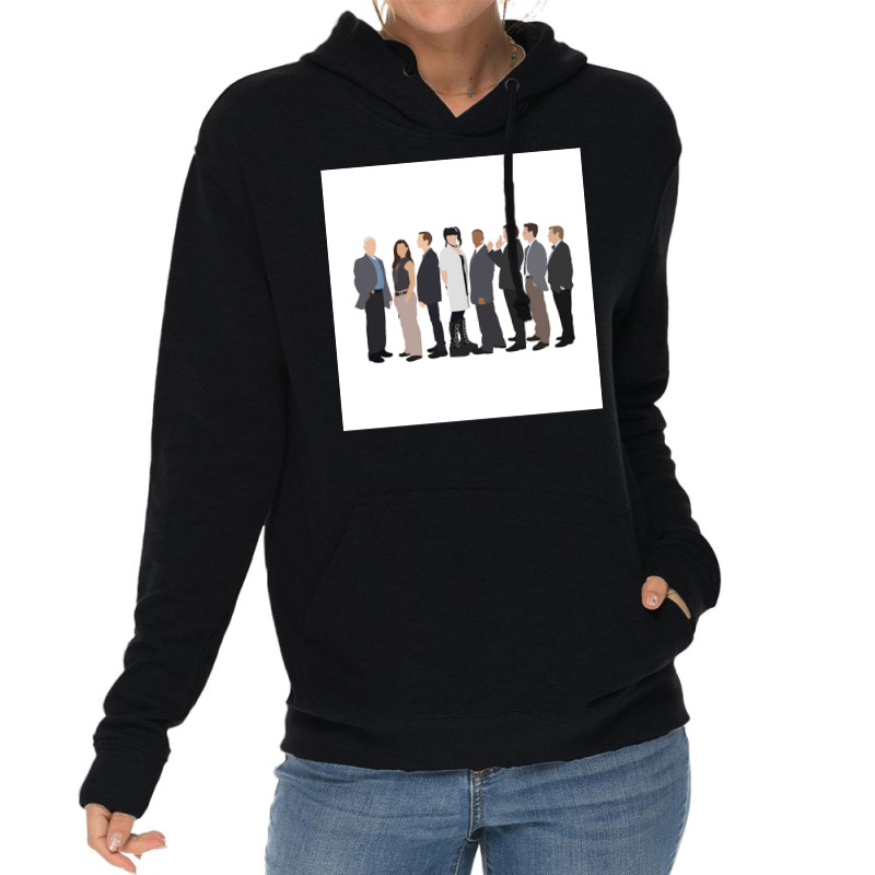 Ncis Cast Drawing Poster Music Lightweight Hoodie by ferrarperishc | Artistshot