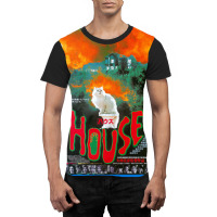 House 1977 Nobuhiko Obayashi Vintage Japanese Poster Classic Funny Aes Graphic T-shirt | Artistshot