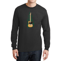 Butterscotch Tstyle Electric Guitar Flowering Vines Long Sleeve Shirts | Artistshot