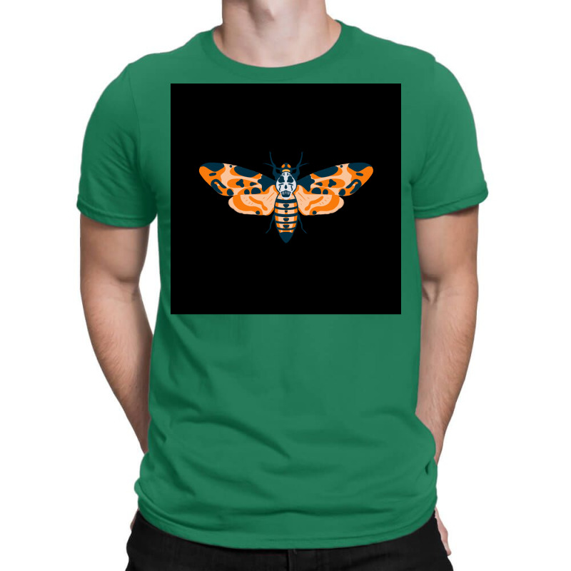 Silence Of The Lambs Moth Poster 80s T-shirt | Artistshot