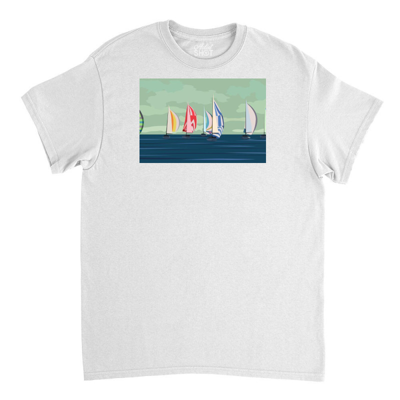 Sailing Yacht Regatta Classic T-shirt | Artistshot