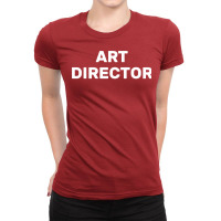 Movie Set Film Crew Art Director   Green Trending Ladies Fitted T-shirt | Artistshot