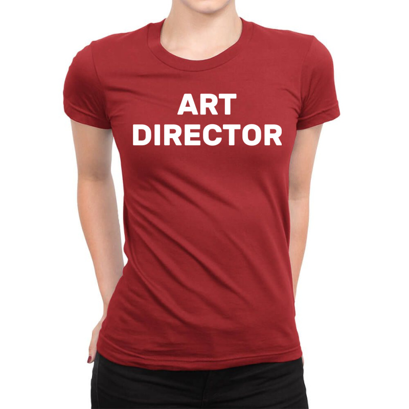 Movie Set Film Crew Art Director   Green Trending Ladies Fitted T-Shirt by fadeafqank | Artistshot