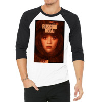 Russian Doll Poster Vintage 3/4 Sleeve Shirt | Artistshot