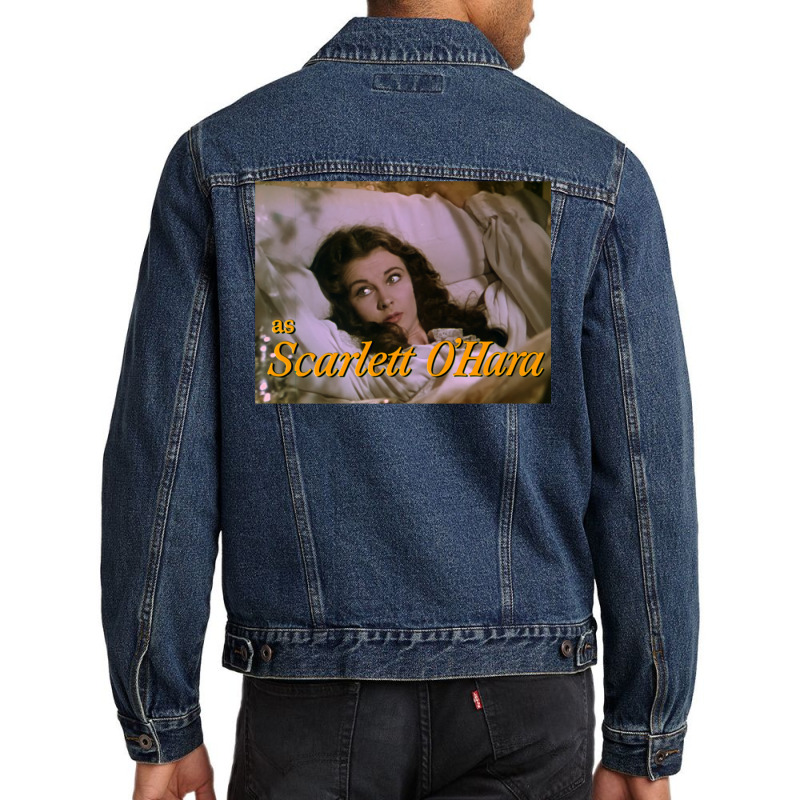 Gone With The Wind Classic Summer Retro Men Denim Jacket by abataymunaevj | Artistshot