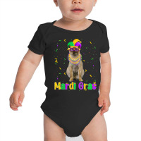 Funny Tonkinese Cat Mardi Gras Meowdi Gras Kitten Mask T Shirt Baby Bodysuit | Artistshot