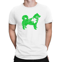 Alaskan Malamute St Patricks Day Boys Girls Shamrock Dog T-shirt | Artistshot