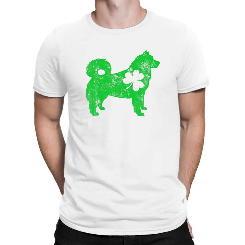 Alaskan Malamute St Patricks Day Boys Girls Shamrock Dog T-shirt | Artistshot