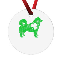 Alaskan Malamute St Patricks Day Boys Girls Shamrock Dog Ornament | Artistshot