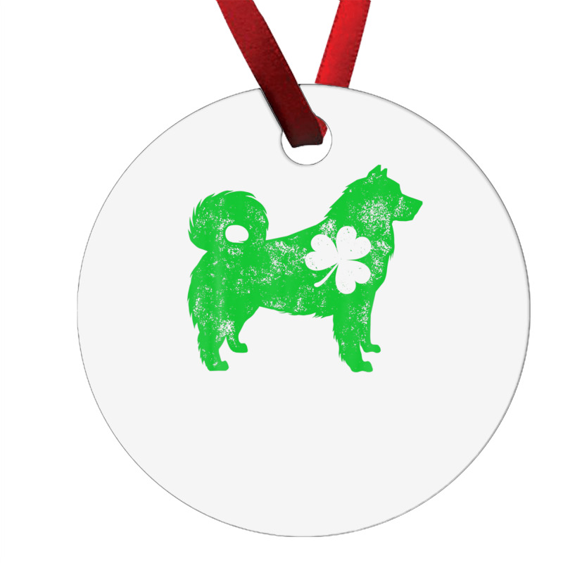 Alaskan Malamute St Patricks Day Boys Girls Shamrock Dog Ornament | Artistshot