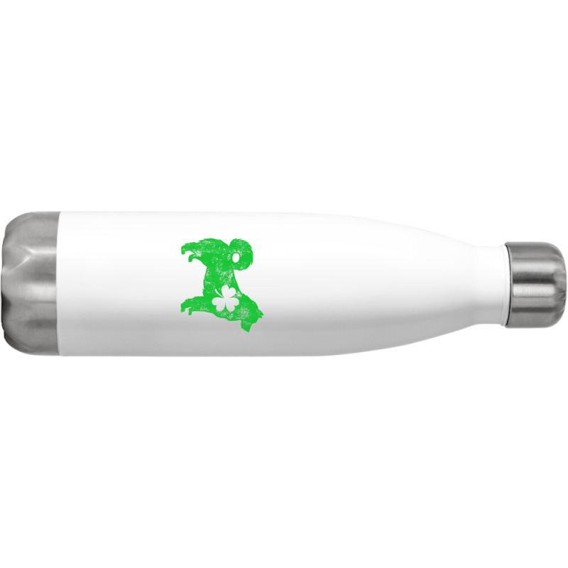 Alaskan Malamute St Patricks Day Boys Girls Shamrock Dog Stainless Steel Water Bottle | Artistshot