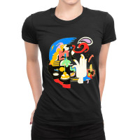 Mac Faces Ladies Fitted T-shirt | Artistshot