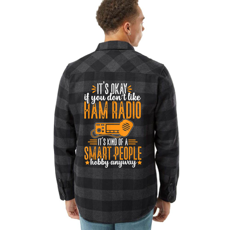 Ham Radio Operator Smart People Hobby Funny Amateur Radio T Shirt Flannel Shirt by hyong5i4 | Artistshot