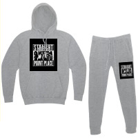 Straight Outta Point Place Poster Gift Hoodie & Jogger Set | Artistshot