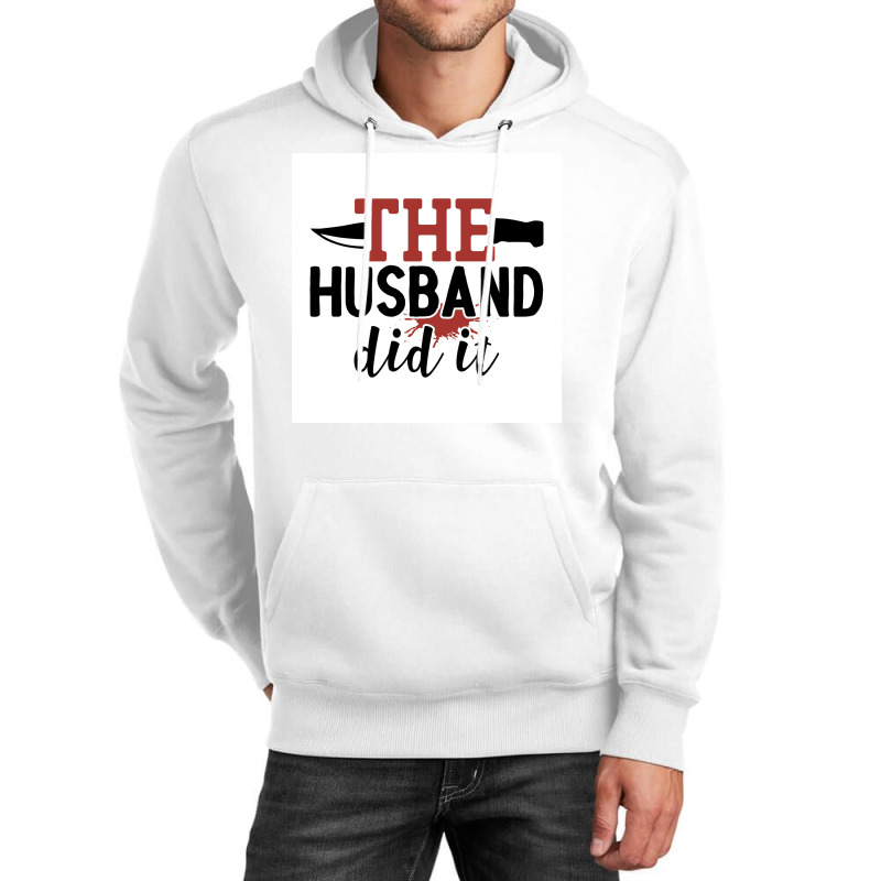 The Hus Did It Funny Crime Poster Boy Unisex Hoodie by sivelslebeckl | Artistshot