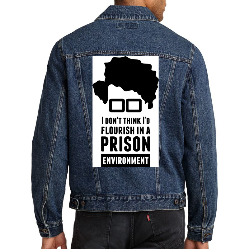 The It Crowd Poster Cool Men Denim Jacket by sivelslebeckl | Artistshot