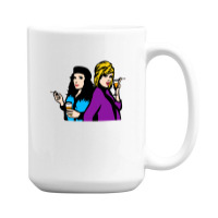 Patsy Stone Pop Art 15 Oz Coffee Mug | Artistshot