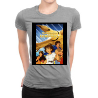 The Mysterious Cities Of Gold Retro Kids Tv Toon Show Poster Ladies Fitted T-shirt | Artistshot