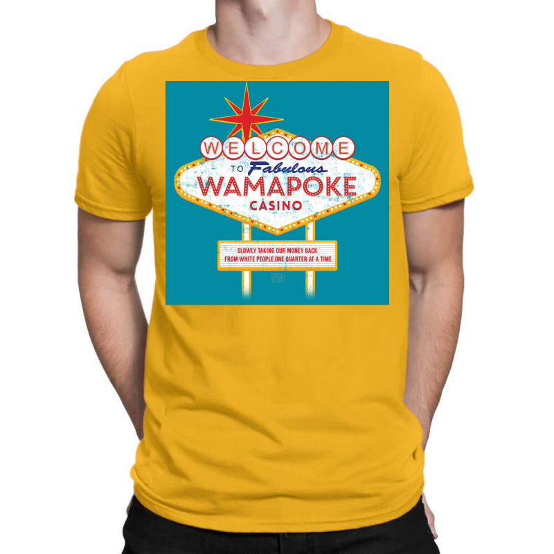 Wamapoke Casino Poster Aesthetic T-shirt | Artistshot