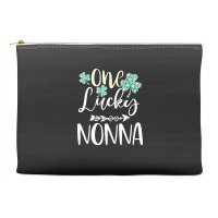 One Lucky Nonna Shamrock T  Shirt One Lucky Nonna Diamond Shamrock Pat Accessory Pouches | Artistshot