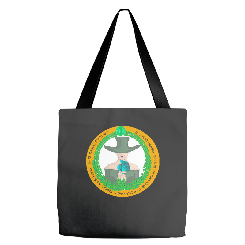 Patrick Day T  Shirt Irish Girl St Patricks Day T  Shirt Tote Bags | Artistshot