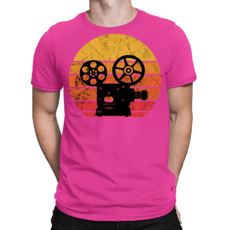 Filmmaker Camera Retro Vintage Sunset Lover Film Producer Classic  Cut T-Shirt by soyefkettieu | Artistshot