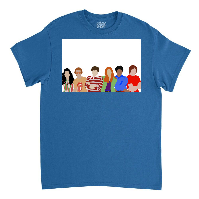 That 70x27s Show Minimalist Squad Poster Nostalgia Classic T-shirt by taboragriggsu | Artistshot