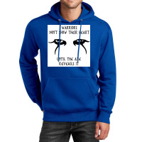 Vikings F Warriors Donx27t Show Their Hearts Poster Unisex Hoodie | Artistshot