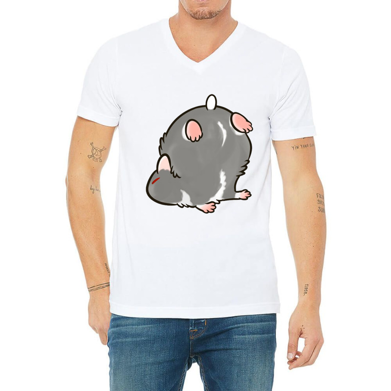 Blue Dwarf Hamster V-neck Tee | Artistshot