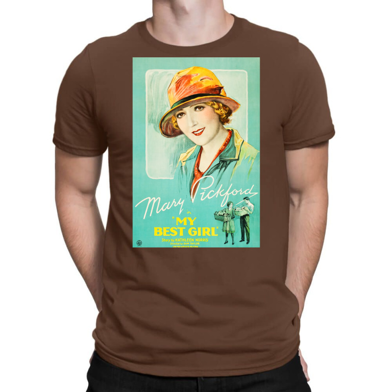 My Best Girl Starring Mary Pickford. Vintage Hollywood Movie Film Post T-Shirt by soyefkettieu | Artistshot