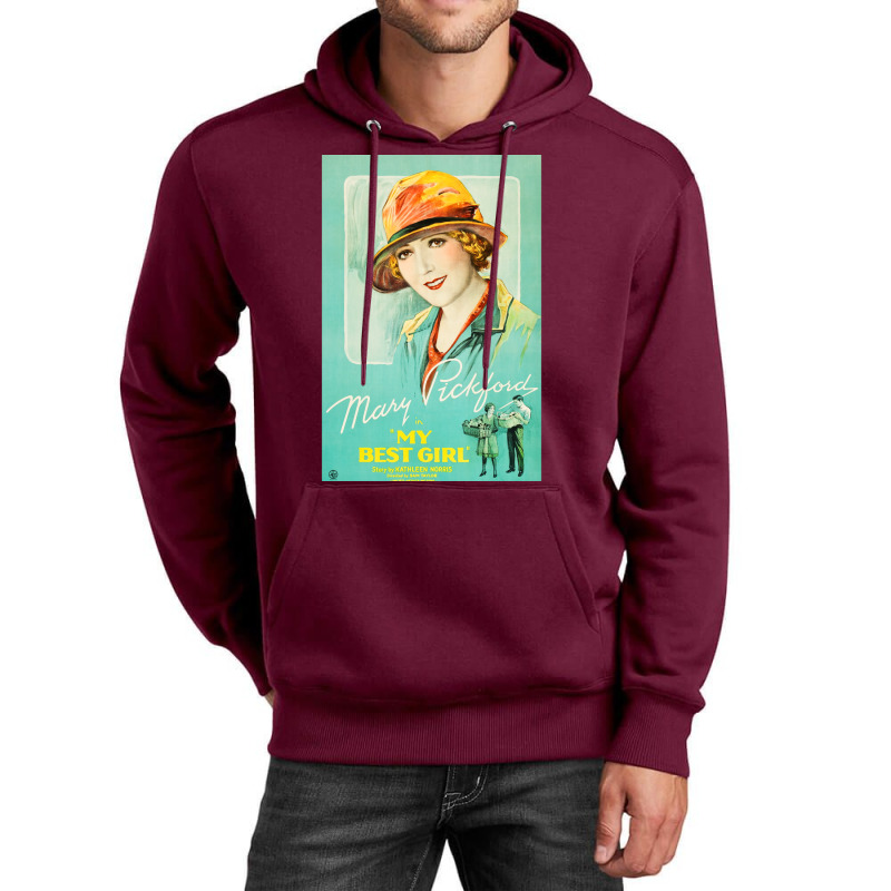 My Best Girl Starring Mary Pickford. Vintage Hollywood Movie Film Post Unisex Hoodie by soyefkettieu | Artistshot