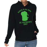 St Paddys Day T  Shirt Funny Beer Hops Pun Lightweight Hoodie | Artistshot