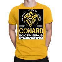 Strength Gourage Wisdom Conard Blood Runs Through My Veins Viking  Tre T-shirt | Artistshot