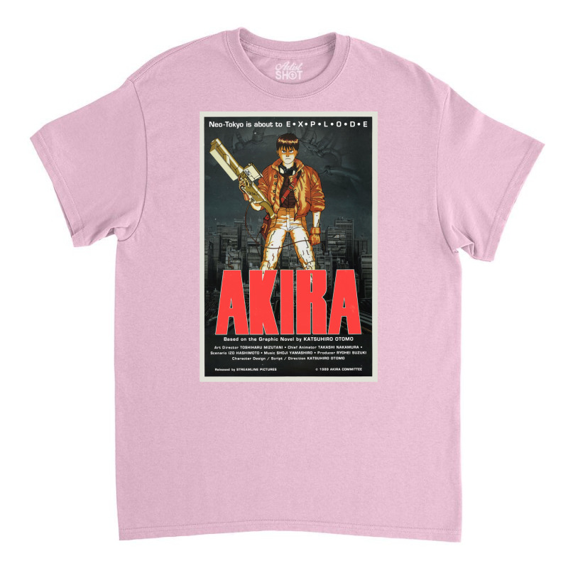 Akira  Classic Japanese Film Poster  Classic  Green Classic T-shirt by etlglein1 | Artistshot