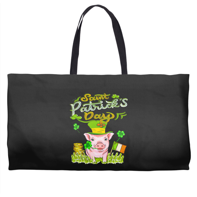 St Patrick T  Shirt P I G S T. P A T R I C K S D A Y T  Shirt Weekender Totes | Artistshot