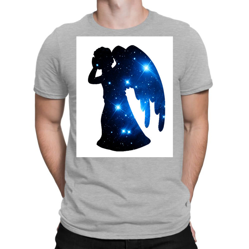 Weeping Angel Galaxy Poster Love T-Shirt by ferrarperishc | Artistshot