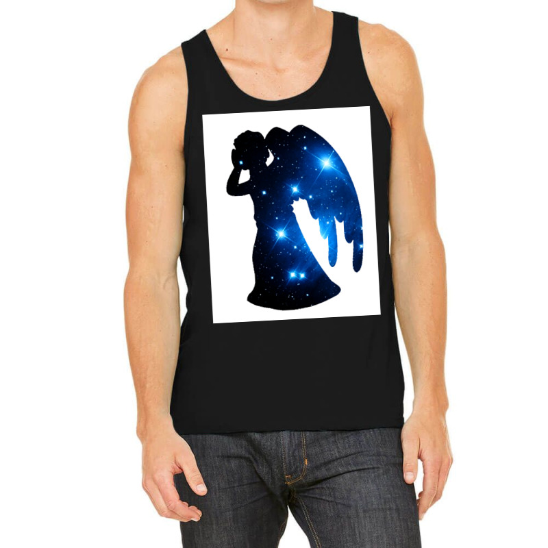 Weeping Angel Galaxy Poster Love Tank Top by ferrarperishc | Artistshot