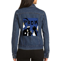 John Paul Jones And Tayshia At The Prom! Bachelor In Paradise Ladies Denim Jacket | Artistshot