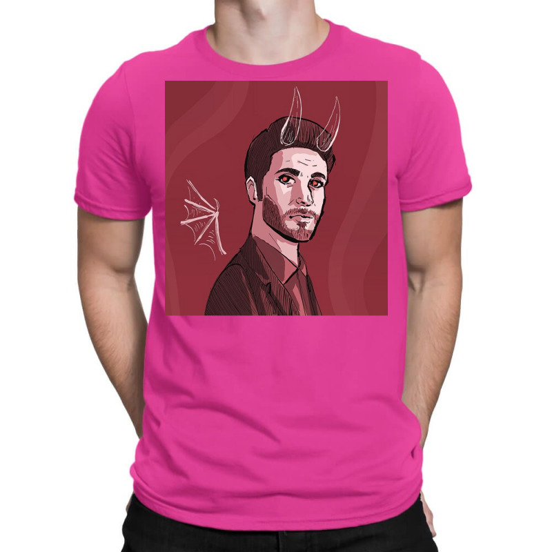 Tv Show In Red Poster Funny T-Shirt by sivelslebeckl | Artistshot