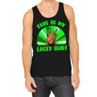 St Patricks Day Gift T  Shirt Doberman Leprechaun St Patricks Day Dog Tank Top | Artistshot