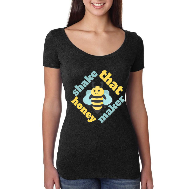 Trending Shake That Honey Maker Women's Triblend Scoop T-shirt by Jankonen637 | Artistshot