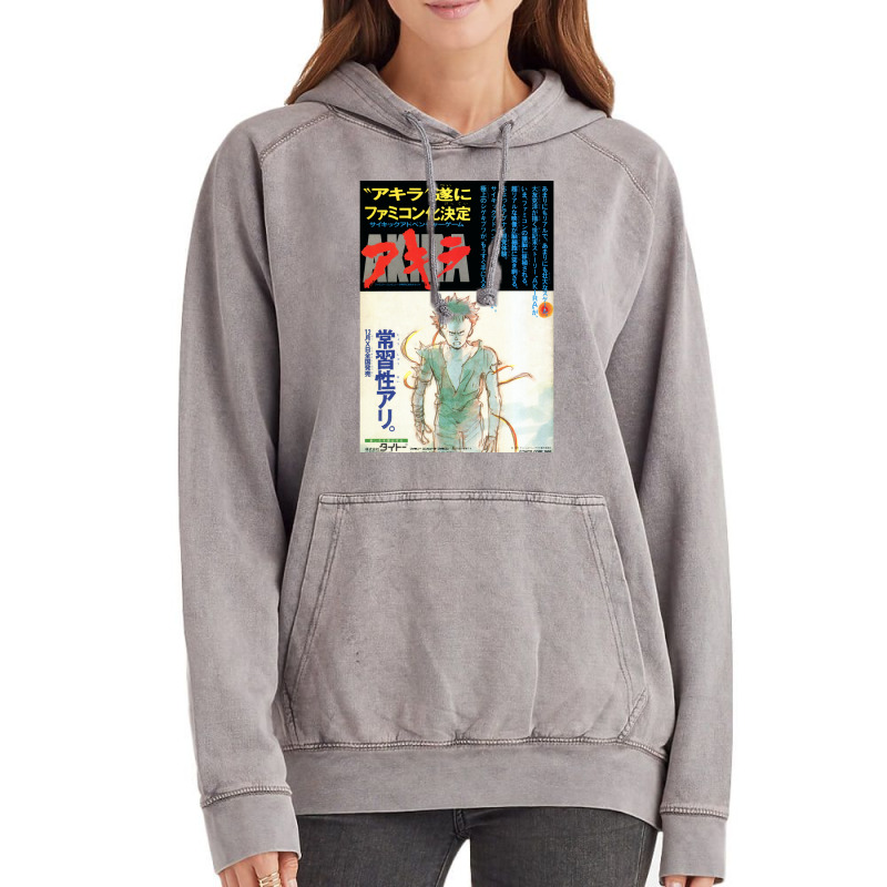 Akira  1988 Vintage Japanese Movie Poster Classic  Trending Vintage Hoodie | Artistshot