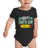 Trending Happy Earth Day Pencil April 22 Cute Teacher Men Women Baby Bodysuit | Artistshot