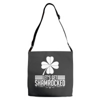 St Patricks Day T  Shirt Celebrate Beer St Patricks Day Patrick Shamro Adjustable Strap Totes | Artistshot