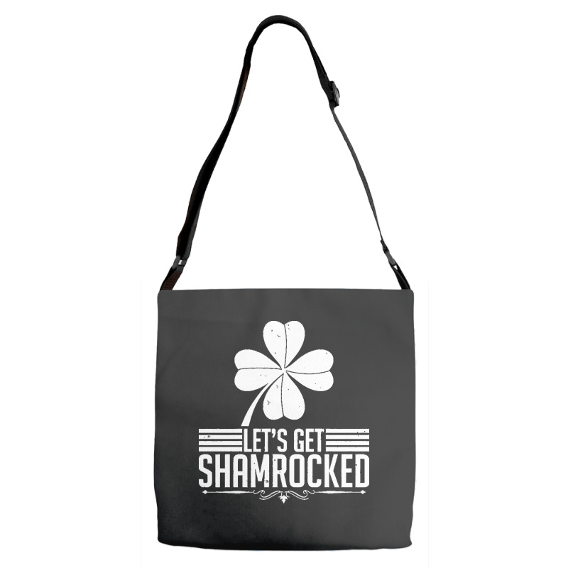 St Patricks Day T  Shirt Celebrate Beer St Patricks Day Patrick Shamro Adjustable Strap Totes | Artistshot